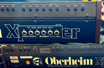 Oberheim-Xpander Oddernmart 6x audio inputs
